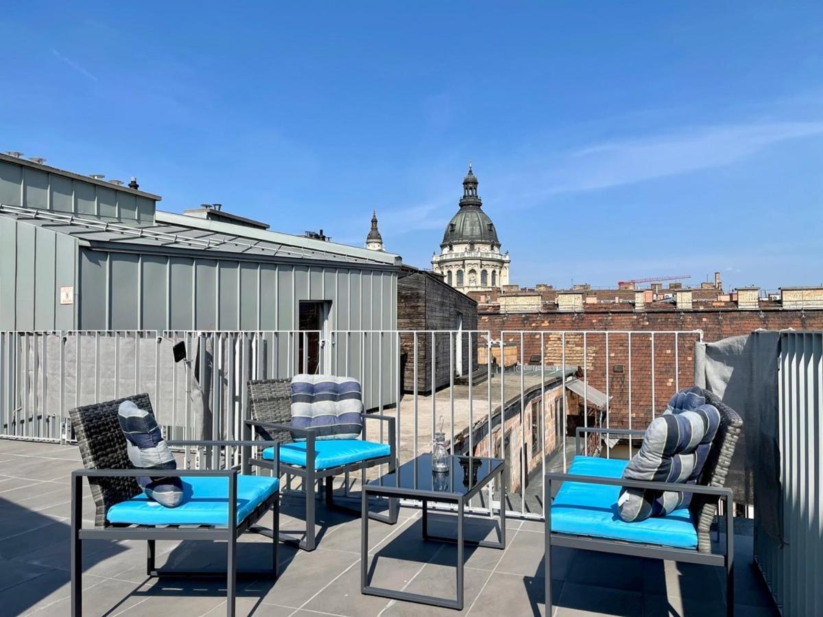 Penthouse W Private Rooftop And Free Parking Budapest Extérieur photo